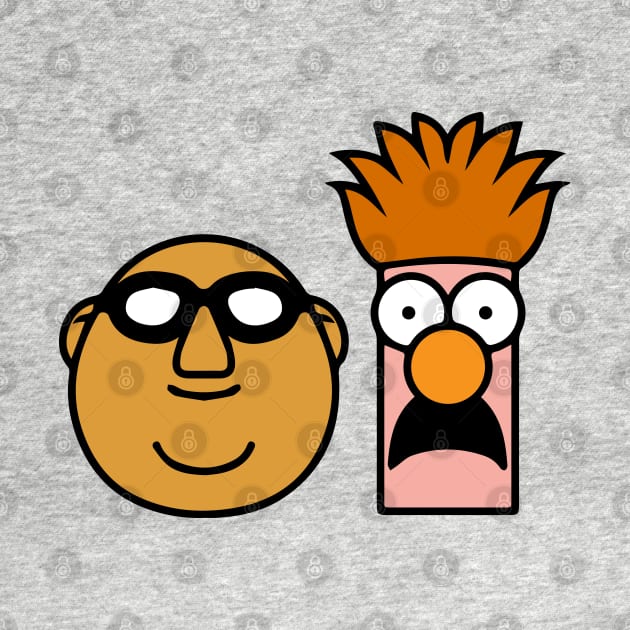 Bunsen And Beaker by thriftjd